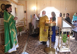 Праздник святителя Луки в поселке Хетово