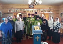 Литургия на родине преподобного Антония Литургия на родине преподобного Антония