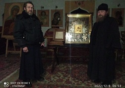 Помолились перед святым образом