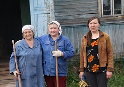 Емчане вышли на субботник