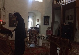 Сийская братия молится о победе над пандемией Сийская братия молится о победе над пандемией