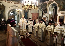 Архиерейское богослужение в Соломбале Архиерейское богослужение в Соломбале